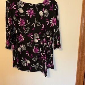 Alfani Floral Blouse